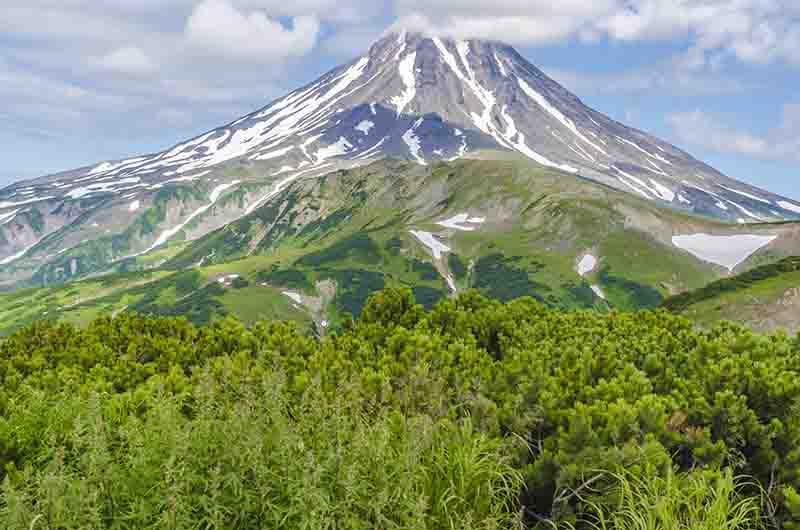 148 - Rusia - Kamchatka - paso Vilyuchinskiy - volcan Vilyuchinskiy
